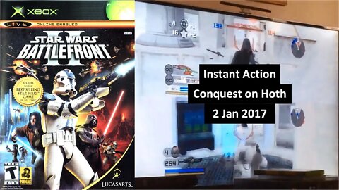 2 Jan 2017 - Conquest on Hoth - Star Wars: Battlefront II - 2pss - Instant Action GCW