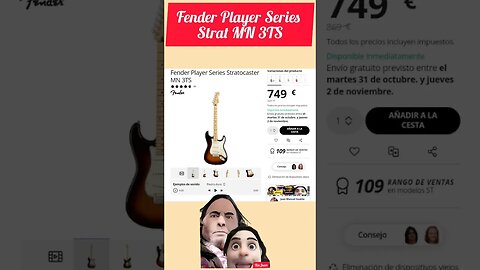 Fender Player Series Strat MN 3TS