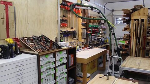 Maximize your small woodworking space with Ultimate Small Shop