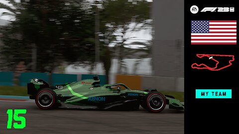 F1 2023 | VRT F1 Kariera | Miami International Autodrome |Hot Lap #15