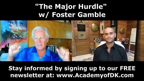 The Major Hurdle w/Foster Gamble