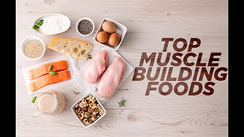 Top 5 Muscle Building Foods | What to Eat to Gain Muscle | Muscle Mass Building Diet | Bodybuilding