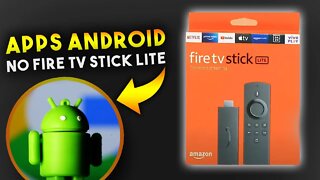 Como INSTALAR QUALQUER APP no FIRE TV STICK LITE da AMAZON