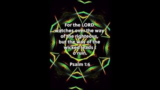 God is Guarding You! * Psalm 1:6 * Bible Memory Verses