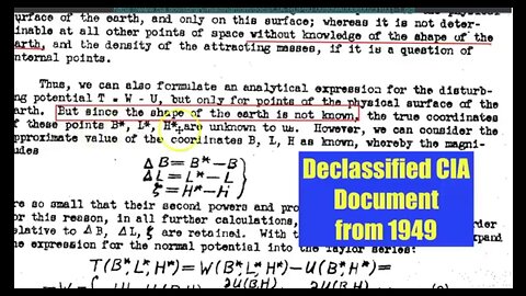 LEAKED CLASSIFIED DOCUMENTS: THE FIRMAMENT & THE NON-ROTATING FLAT PLANE
