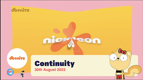 Nickelodeon DB (DB@Nite block) - Adverts and Continuity (30th August 2023)