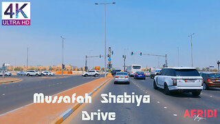 Mussafah Shabiya / shabia drive AbuDhabi 🇦🇪 4K