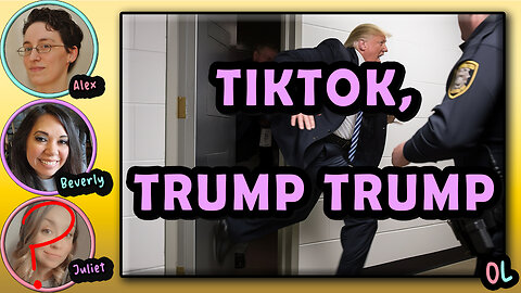 Occasional Levity LIVE: Trump Indicted, Goes to New York | TikTok Ban Bill