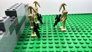 Star Wars surprise attack Lego stop motion