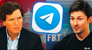 Tucker interviews Telegram founder Pavel Durov - Freedom of Speech, Resisting FBI Attack & more