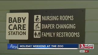 Busy holiday weekend at the zoo