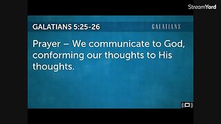 Galatians 44 - Galatians 5:22-25