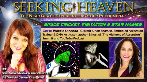 “Space Cricket Visitation & Star Names” – Guest, Waxela Sananda - Galactic Shaman