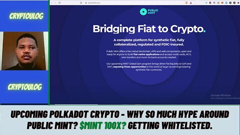 Upcoming Polkadot Crypto - Why So Much Hype Around Public Mint? $MINT 100X? Getting Whitelisted.