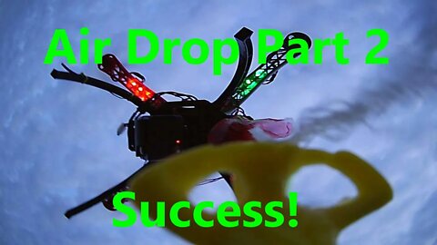 Paratrooper Drone air drop part 2