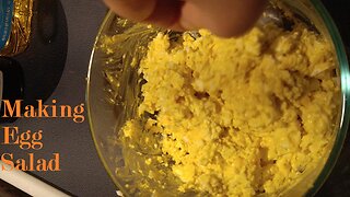 Making Egg Salad-Big Item This Week In My Meal Plan