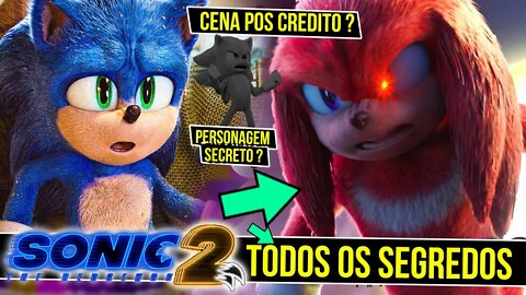 Assisti SONIC 2 - Cena Pós-Credito , Referencias e Segredos Escondidos