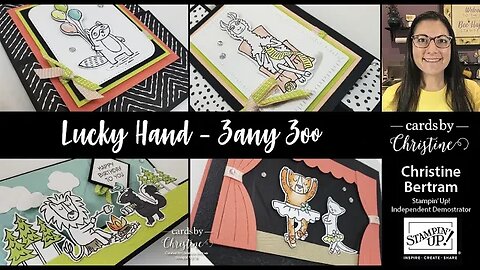 Card Workshop and Game Night featuring Zany Zoo with Cards by Christine