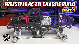 Freestyle RC ZEI Chassis Monster Truck Build: PART 1 - Axles and Scale Driver
