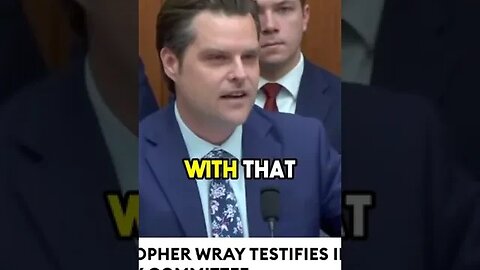 Investigating Compliance Incidents, Inspector General Findings #shorts #mattgaetz #christopherwray