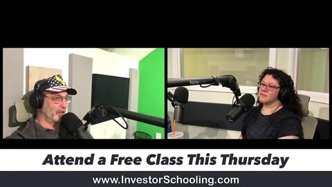 Investor Schooling Live, featuring Dr. Deborah Anderson! (6-18-22)
