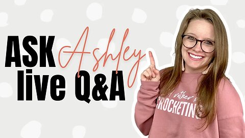 Ask Ashley - Episode 41 - Building a Crochet Business