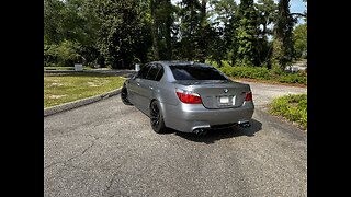 Startup video for a Silverstone E60 M5