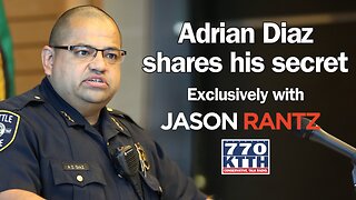 Adrian Diaz Shares his secret. EXCLUSIVELY with Jason Rantz