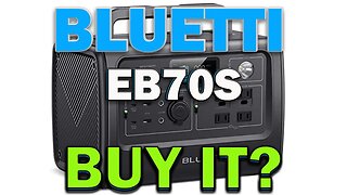 BLUETTI Portable Power Station EB70S - 17% OFF