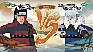 Hashirama Senju VS Tobirama Senju | Naruto Shippuden: Ultimate Ninja Storm 4 | Gameplay