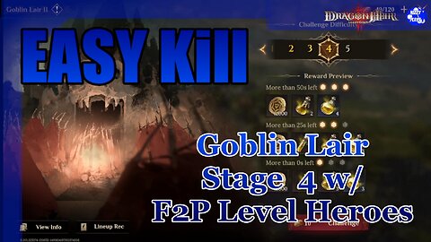 👿👿 Easy Kill - Goblin Lair 2 Stage 4 👿👿