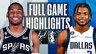 San Antonio Spurs vs. Dallas Mavericks Full Game Highlights | Apr 9 | 2022-2023 NBA Season