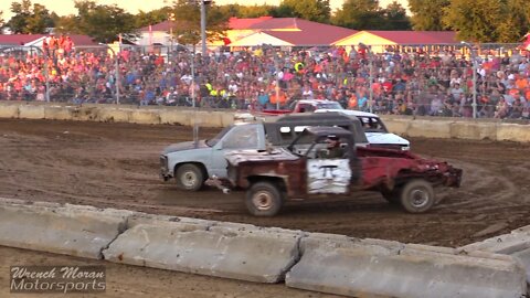 Fullsize Figure 8 Pickup Truck Demolition Derby Race