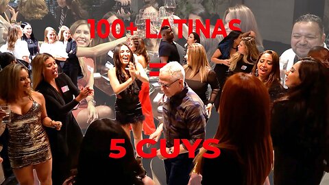 SHOCKING! 5 Guys Dating 100+ Mexican Latinas in ONE ROOM