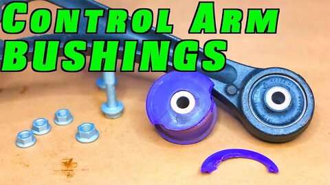 How To Replace Worn Control Arm Bushings