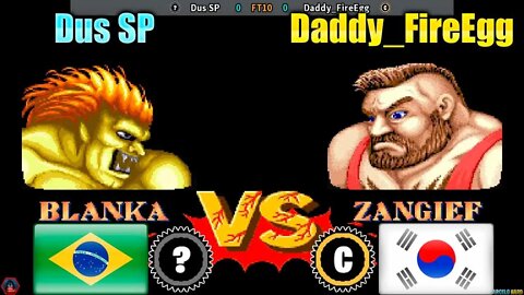 Street Fighter II: The World Warrior (Dus SP Vs. Daddy_FireEgg) [Brazil Vs. South Korea]