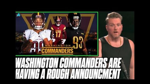 The Washington Commanders Announcement Is NOT Being Taken Well | Pat McAfee Reacts