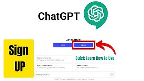 How to Sign Up on ChatGPT & Create a Desktop Shortcut!