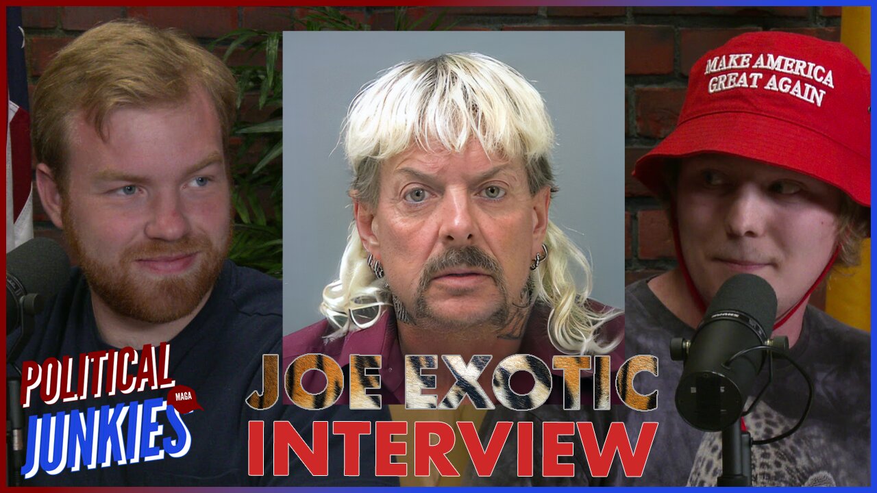 EXCLUSIVE Interview with Tiger King Joe Exotic from Prison! Political