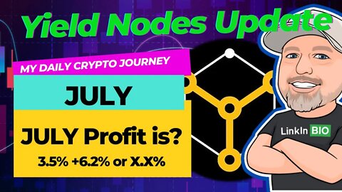 Yield Nodes JULY 2022 Profit (Released) - How much was it? Let me show you my Account.