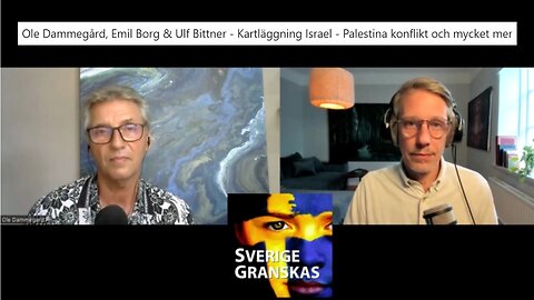 Ole Dammegård, Emil Borg & Ulf Bittner - Kartläggning Israel-Palestina konflikt, skrämsel i Sverige