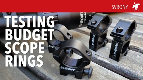 SVBony Budget Scope Rings (Rejected by YouTube)