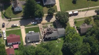 RAW: Akron house explosion