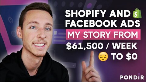 My Shopify Story of $61,500 per week to $0