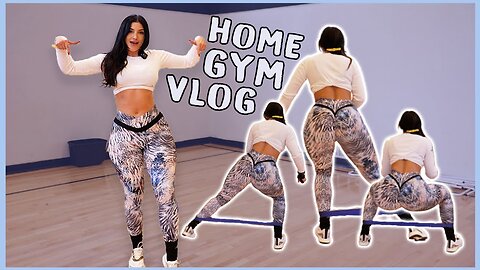 Get toned + thick legs from home! Bands, body weight and dumbbells.