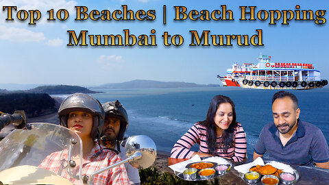 Top 10 Beaches | Beach Hopping | Mumbai to Murud Janjira
