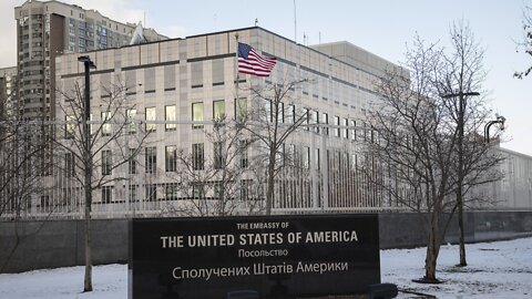 U.S. Evacuating Most Ukraine Embassy Staff Over Invasion Fears