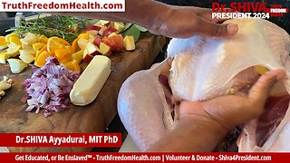 Dr.SHIVA's Kitchen™ - How to PREPARE a Thanksgiving Turkey