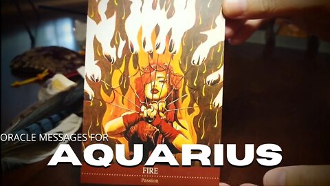 Oracle Messages For Aquarius | FIRE, LIGHT & ILLUMINATION Messages | REIGNITING YOUR PASSIONS