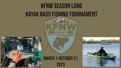 KFNW Online Kayak Fishing Tournament, What is an Online Kayak Tournament, Season Long Results